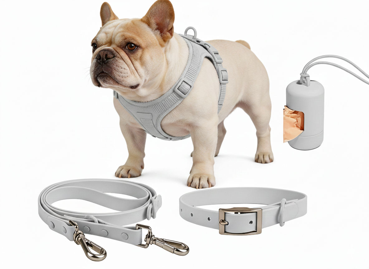 Cushioned Harness + Waterproof Leash Walk Kit