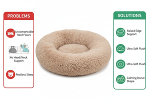 CloudNest Plush Donut Bed - Problems & Solutions
