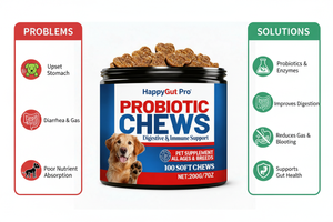 HappyGut Pro Dog Digestive Chews - Problems & Solutions