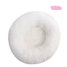 CloudNest Plush Donut Bed