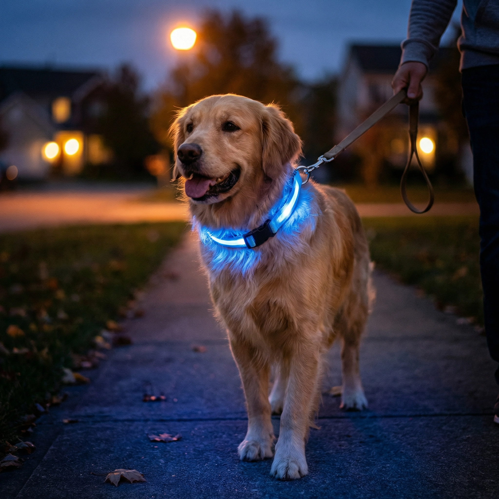 LED Dog Collar — Keep Your Dog Visible & Safe on Night Walks